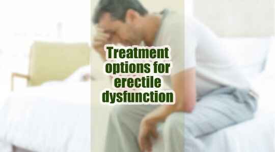 Erectile Dysfunction Treatment