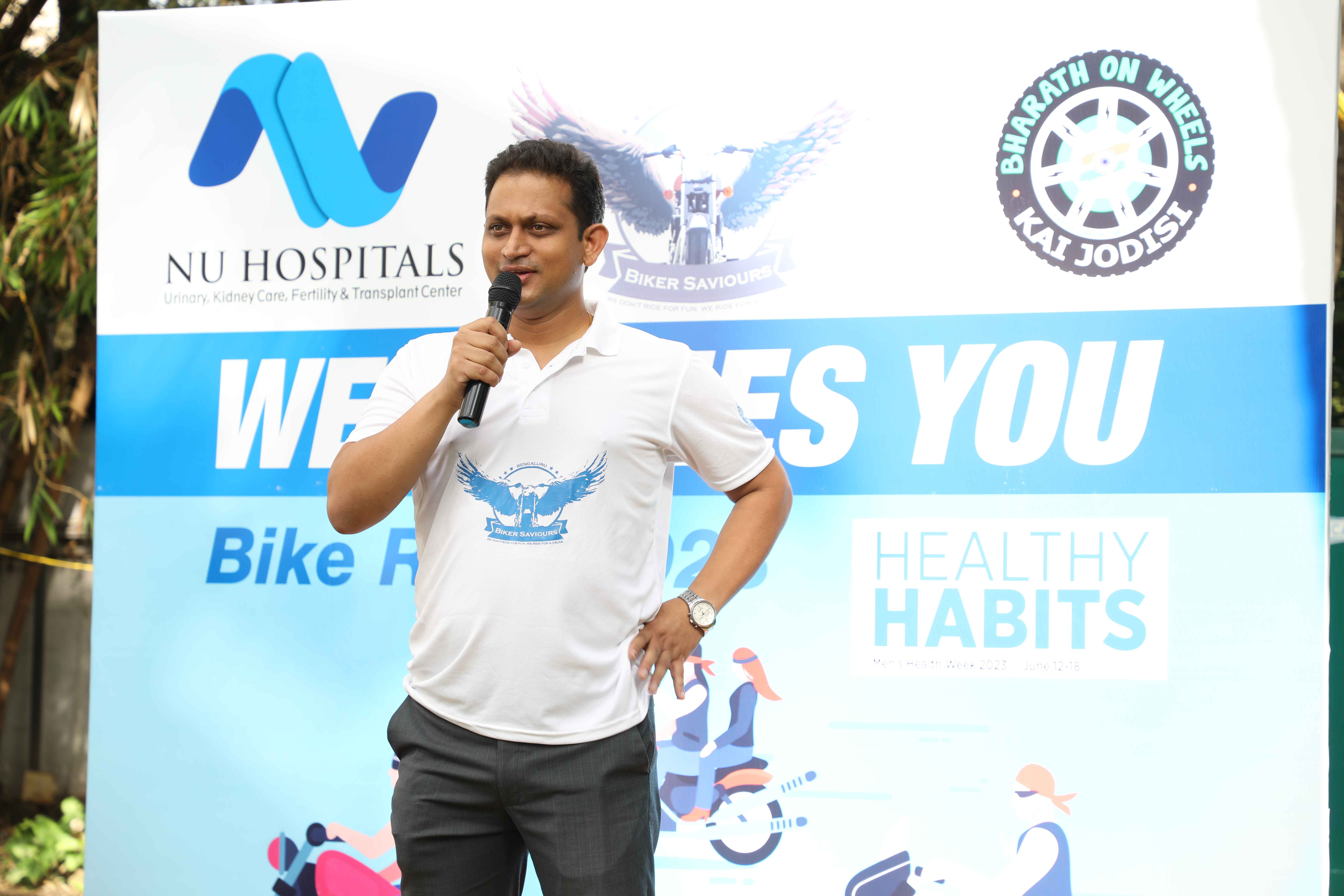 Bike rally & International Men’s Health Week 2023 awareness program organized by NU Hospitals in collaboration with Biking Groups of Bengaluru