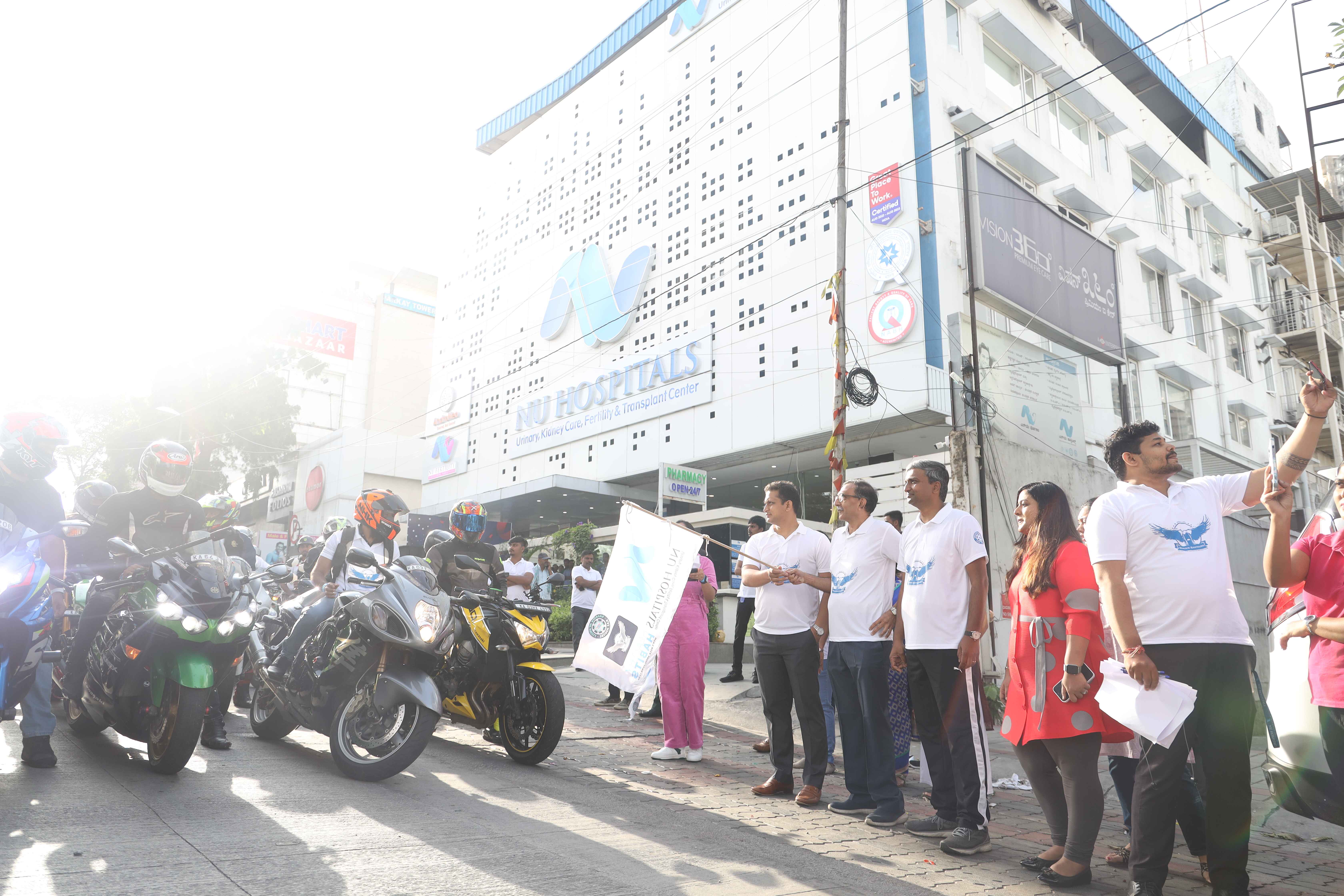 Bike rally & International Men’s Health Week 2023 awareness program organized by NU Hospitals in collaboration with Biking Groups of Bengaluru